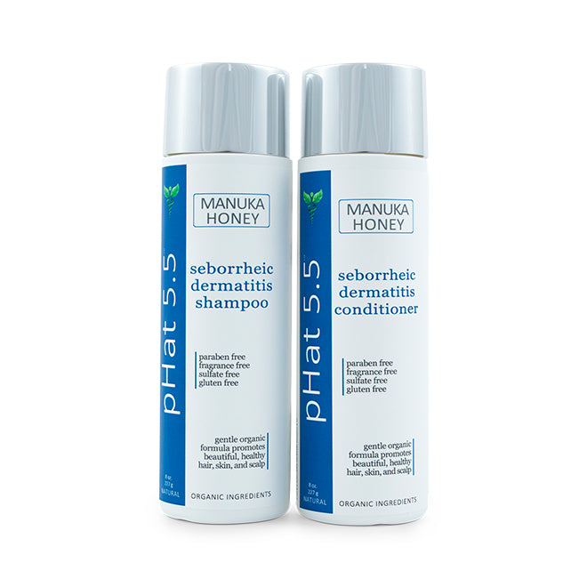 Seborrheic Dermatitis Shampoo and Conditioner | Manuka Honey | pHat5.5